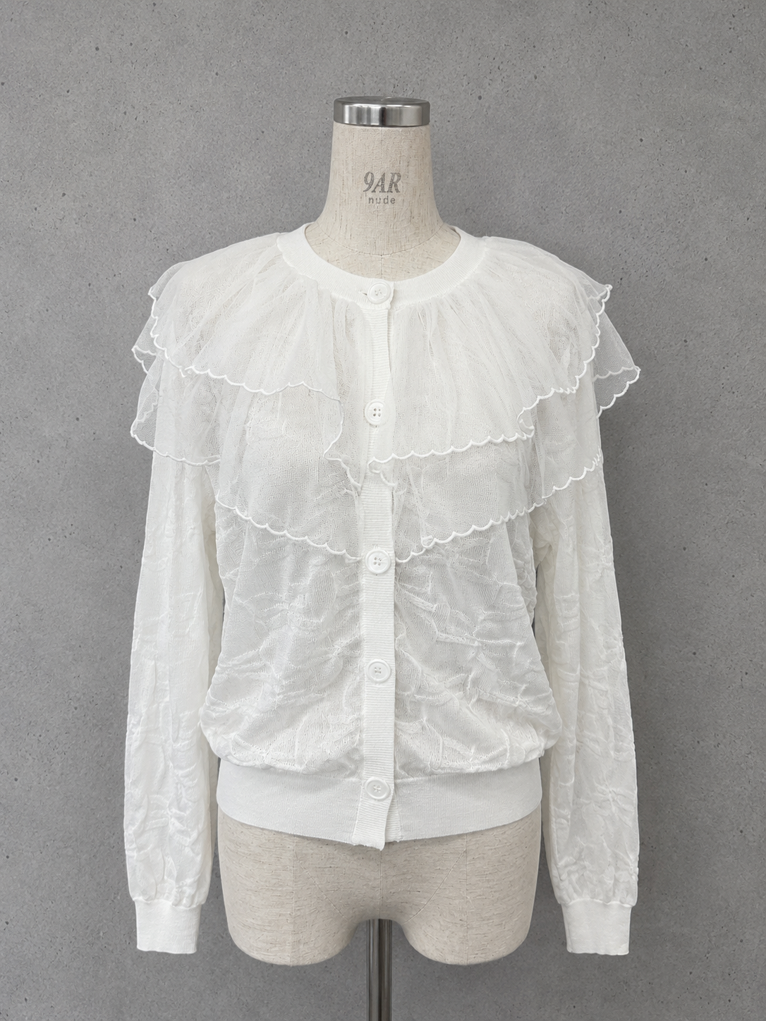 シフォンドッキングカーディガン