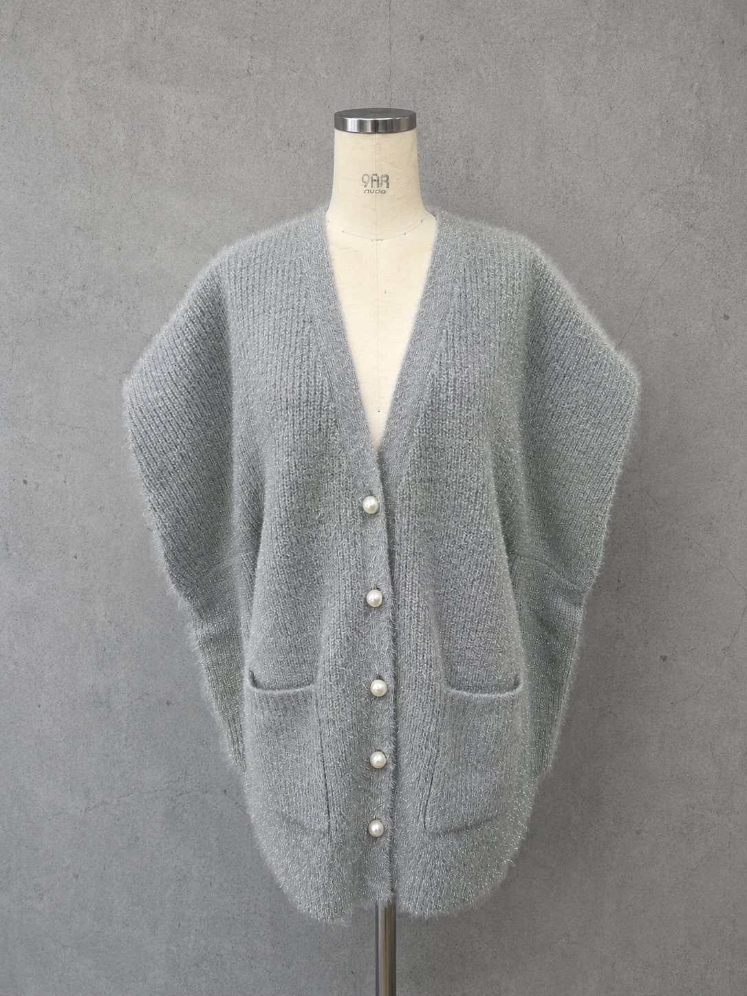 Pearl Button Knit Cardigan